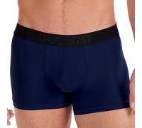 HOM - Supersoft - Retro Short / Pant (S Dunkelblau) | Elastisches Material für Komfort Bequemer Bund mit Logo-Detail Perfektes Basic für jeden Tag
