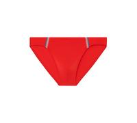 HOM Herren Micro Nautical Cup Badehose Swim Briefs, Rot gestreiftes Band, 50