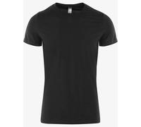 HOM, Herren, T-Shirt U-Ausschnitt Supreme Cotton, Schwarz, XL