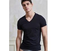 HOM Herren T-Shirt schwarz, Größe L, 4802105 Schwarz L