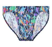 HOM Unterwäsche, Funky Style Comfort Micro Slip, Navy Blue Print, 1er Pack, Marineblauer Druck, L