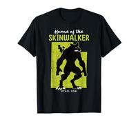Home Of The Skinwalker Utah State American Cryptid Lustig T-Shirt