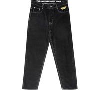 Homeboy Unisex X-Tra Baggy Cord Hose, Black, 24 L28