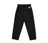 Homeboy Unisex x-tra Baggy Cord Hose, Black, 28 L32