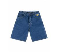 Homeboy Unisex x-tra Monster Denim Shorts, Washed Blue, 32