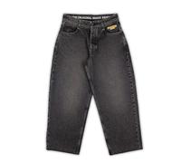 Homeboy Unisex X-Tra Monster Vintage Denim Hose, Vintage Black, 25 L28