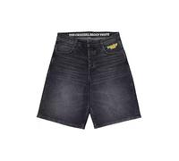 Homeboy Unisex X-Tra Monster Vintage Denim Shorts, Vintage Black, 32