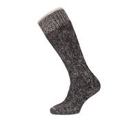 HomeOfSocks Ein Paar Alpaka Kniestrümpfe für Herren Und Damen - 95% Wolle Extra Dick Frottee und festem Sitz Lange Socken Luxuriöse Wollsocken | Anthrazit Gr. 43-46