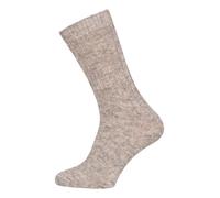 HomeOfSocks Ein Paar Alpaka Socken Herren Und Damen Dünne Wollsocken 95% Wollanteil Natürliche Regulierung Fußtemperatur Natursocken | Grau Gr. 35-38