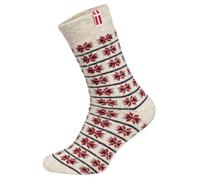 HomeOfSocks Flaggensocken Dänemark Damen Herren Kuschelsocken Wolle Dicke