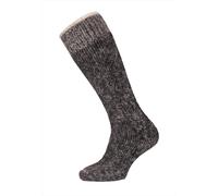 HomeOfSocks Kniestrümpfe Alpaka anthrazitgrau - 1 Paar, Größe 35-38