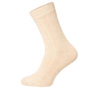 HomeOfSocks Tagessocke The Goat (Merino und Kaschmir) beige - 2 Paar, Größe 43-46
