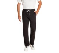 hajo Herren Sweathose - Jogginghose, Klima-Komfort, Stretch Cotton-Mix, uni Blau L