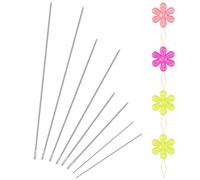 Homgaty Lange Nähnadel, 8 Stück Matratzennadeln Stopfnadel Dressiernadel Bindenadel für Gurtband, Matratze, Nähen von Kanten und Nähen durch Polsterung (Länge: 15 cm, 17 cm, 25 cm, 30 cm)