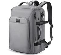 HOMIEE Handgepäck Rucksack 55x40x20 50L Großer Erweiterbarer Reiserucksack Flugzeug 18 Zoll Laptoprucksack mit USB Ladeanschluss Herren Damen Carry on Kabinenrucksack für Reisen Business Weekender