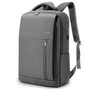 HOMIEE Laptop Rucksack 17,3 Zoll Grau mit Ladefunktion