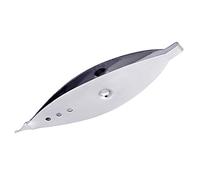 HOMOBABE 2 Stück Silberne Shuttle Werkzeuge aus Vernickeltem Eisen Klein und Leicht Hohe Festigkeit für Klöppeln und Handspitzenherstellung