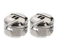 HOMOBABE 2 Stück Spulenkapsel aus Edelstahl mit Glatter Oberfläche Allgemein Passend für Haushaltsnähmaschinen Ersatzspulengehäuse für Industrienähmaschine