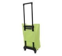 HOMOBABE Faltbarer Einkaufstrolley Mit Rädern Tragbare Einkaufstasche Mit Ziehgriff Leichte Rolltasche Für Lebensmittel Große Kapazität Für Einkauf Und Mehr