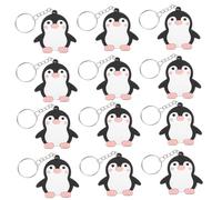HOMOCONO 24stücke Pinguin Anhänger Tier Schlüsselanhänger Für Taschen Rucksack Party Dekoration Pinguin Ornament Accessoire Für Schlüssel Taschenhaken