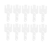 Homoyoyo 10 Stück Teiliges Garnspannung Adapter für Strickmaschinen Abnehmbar Verbessert Garnkontrolle Kompatibel mit Addi King Express Elektrisch Betriebenen Strickmaschinen Vielseitig