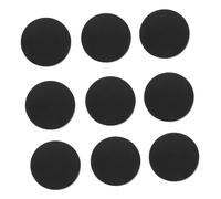 Homoyoyo 10stücke Schwarze Metallknöpfe Für Mäntel Runde Flache Nähknöpfe Langlebige Metallknöpfe Für Jacken Pullover Und Hosen