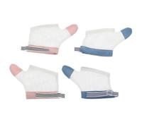 Homoyoyo 2 Paar Verstellbare Anti Saug Handschuhe Für Babys Fingerlutschen Aus Atmungsaktivem Nylongewebe Waschbar Für Säuglinge Und Kleinkinder