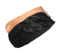 Homoyoyo 2 Stück Große Satin Schlafhauben für Damen Verstellbare Nachtmützen mit Breitem Elegantes Design für Langes Haar Schützt Frizz Knoten