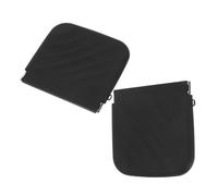 Homoyoyo 2 Stück Kleine Silikon Kosmetiktasche Schwarz mit Reißverschluss Wasserabweisend Multifunktional für Reisen und Alltag