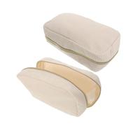 Homoyoyo 2 Stück Kosmetiktasche Aus Strapazierfähigem Gewebe Und Nylon Reißverschlusstasche Für Make-up Und Schmuck Geräumige Aufbewahrungstasche Für Reisen Camping Und Alltag Vielseitige o