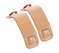 Homoyoyo 2 Stück PU Leder Schulterpolster für Tasche Weiche Dicke Schulterauflage für Handtaschen Umhängegurte Antirutsch Ergonomisch Gepolstert Passend für Tote Sling und Umhängetaschen