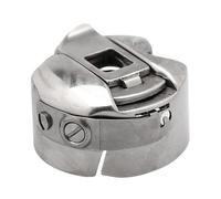 Homoyoyo 2 Stück Robustes Spulengehäuse aus Stahl Spulenkapsel für Industrienähmaschinen Ersatz für Alte Bobbin Cases Silber Nähzubehör für Professionelle Nutzung