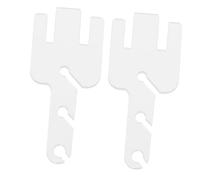 Homoyoyo 2stücke Teiliges Verschleißfestes Spann-Gabel K-typ Strickmaschinenzubehör Kompatibel Mit Addi King Und Express Multifunktionaler Garnspanner Für Gleichmäßige Spannung Beim Heimstr