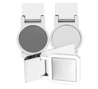 Homoyoyo Edelstahl Geldklammer 3 Stück Kompakte Metallische Notenklammern Bruchfeste Geldscheinklammer Für Bargeld Karten Und Dokumente Leichte Büro Geldklammer Für Unterwegs