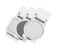 Homoyoyo Edelstahl Geldklammer 3 Stück Mit Multifunktionalem Metallclip Kompakt Und Glatt Verarbeitet Praktische Geldbefestigung Für Bargeld Karten Und Dokumente Tragbar Für Alltag Und Büro