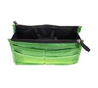 Homoyoyo Großer Leichter Faltbarer Handtaschen-Einsatz Mit Doppelter Hoher Kapazität Und Mehreren Taschen Atmungsaktives Langlebiges Innenfach Für Kosmetik Und Reise Als Praktisches Geschen