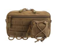 Homoyoyo Kompakte Taktische Gürteltasche aus Reißfestem Material mit Tragegriff Flexibler Organizer und Notfall Aufbewahrung für Outdoor Camping Wandern und Reise