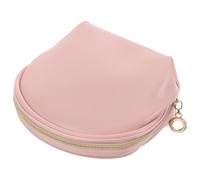 Homoyoyo Kosmetiktasche aus Pu-Leder Kleine Reisetasche mit Reißverschluss Etui für Handtasche Aufbewahrungsbox für Make-up und Toilettenartikel Organizer für Unterwegs