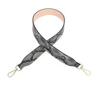 Homoyoyo Leder Tasche Riemen Schlangenhaut Design Ersatz Gürtel Für Messenger Bags Crossbody Bags Schultertaschen DIY Taschen Zubehör