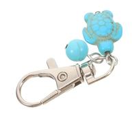 Homoyoyo Schlüsselanhänger Mit Schildkröte Türkisfarben Und Weiß Ozean-strand-thema Schildkröten-design Für Reisen Schlüsselanhänger Mit Muscheln Und Hawaii-motiv Anhänger Für Handtasche Un