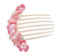 Homoyoyo Strass-haarkamm Für Damen Blumenfee-schmuck Dekorativer Haarkamm Für Hochzeit Ästhetischer Haarschmuck Für Besondere Anlässe