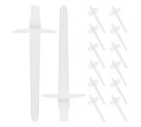 HOMSFOU 14 Stück Nähmaschinen Zubehör Kunststoff Garnrollenhalter Spulenhalter für Haushaltsnähmaschinen Verschleißfest Gleichmäßiger Garnvorschub Zusätzlicher Garnständer für Nähen