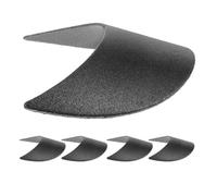 HOMSFOU 5 Stück Kunststoff Hutkrempeneinsätze für Kinderhüte 2mm 15,4 X 5,2cm Bruchfest Selbstgemacht Hutformer für Baseballkappen Leichter Ersatz für Modische Visiere