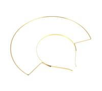 HOMSFOU Heiligenschein Haarreif zum Selbermachen Kreatives Haarband Accessoire für Mädchen aus Eisen Festival Kopfschmuck