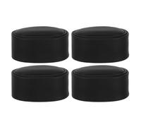 HOMSFOU PU Uhrenkissen für Mechanische Uhren, Schwarz, Weich | Zubehör für Automatische Uhrenbeweger, Sponge Polster, Uhrenhalter Kissen, Kleine Form, 4 Stück