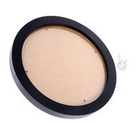 HOMSFOU Runder Rahmen aus Holz, 20,3 cm (8 Zoll), für Stickerei und Kreuzstich, kreisförmig, für Dekoration, Handwerk und kreative Wandornamente