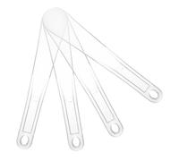 HOMSFOU Tragbarer Transparenter Kunststoff Schuhlöffel Kleiner Schuhlöffel für Senioren und Kompakt und Leicht zu Verstauen Schuhformschonendes Reisezubehör