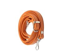 HOMSFOU Verstellbarer Damenhandtaschengürtel aus Pu Leder für | Hängeschnallen, 120cm Länge, Orange, für Schultertasche und Messenger Pouch, Leicht Austauschbar