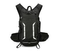 HomyComy Fahrradrucksack Wasserdicht & Ultraleicht Atmungsaktiver Sportrucksack mit Helmabdeckung & Regenschutz für Damen/Herren - Für MTB, Mountainbike, Trekking, E-Bike (3 Farben).