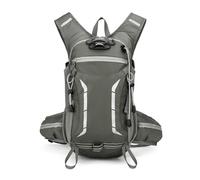 HomyComy Fahrradrucksack Wasserdicht & Ultraleicht Atmungsaktiver Sportrucksack mit Helmabdeckung & Regenschutz für Damen/Herren - Für MTB, Mountainbike, Trekking, E-Bike (3 Farben).